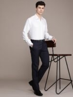 Van Heusen Durapress Regular Fit Spread Collar Pure Cotton Wrinkle Resistant & Easy Care Formal Shirt