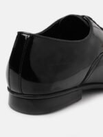 Van Heusen Men Leather Solid Patent Finish Partywear Oxfords