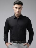 Van Heusen Men Solid Slim Fit Formal Shirt