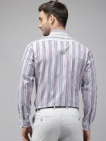 Van Heusen Pure Cotton Custom Fit Striped Formal Shirt