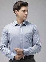 Van Heusen Pure Cotton Slim Fit Opaque Formal Shirt