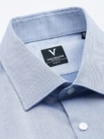 Van Heusen Pure Cotton Slim Fit Opaque Formal Shirt