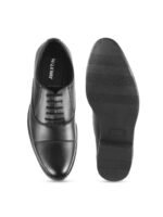 WALKWAY by Metro Men Black Solid Formal Oxfords