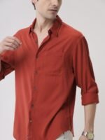 WROGN Custom Opaque Cotton Casual Shirt