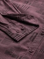 WROGN Men Pure Cotton Slim Fit Opaque Printed Casual Shirt