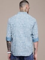 WROGN Pure Cotton Printed Casual Shirt