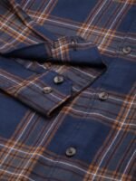 WROGN Pure Cotton Slim Fit Tartan Checks Opaque Casual Shirt