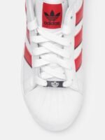 ADIDAS Originals Unisex Textured Leather Superstar XLG T Sneakers