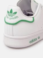 ADIDAS Originals Unisex White & Green Perforated Stan Smith Sneakers