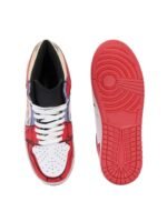 AfroJack Men Colourblocked Round Toe Memory Foam Sneakers