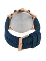 Armani Exchange Men Blue Patterned Dial & Straps Hampton Analogue Watch AX2440