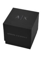 Armani Exchange Men Gold Toned Stainless Steel Bracelet Style Straps Analogue Watch