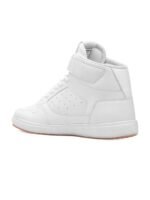 bacca bucci Men White Perforations Synthetic Leather Sneakers
