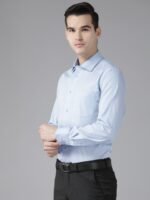 Blackberrys Cotton India Slim Fit Printed Formal Shirt