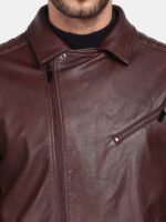 Blackberrys Men Leather Biker Jacket