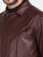 Blackberrys Men Leather Biker Jacket