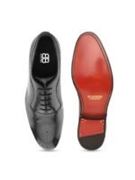 BLUBRD Men Leather Formal Oxfords