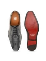 BLUBRD Men Leather Formal Oxfords