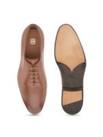 BLUBRD Men Leather Formal Oxfords