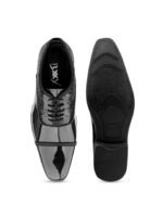 Bxxy Men Textured Lace-Up Oxfords