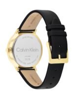 Calvin Klein Unisex Stun Leather Analogue Watch 25200404