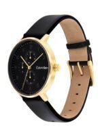 Calvin Klein Unisex Stun Leather Analogue Watch 25200404