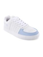 Campus Men White Colourblocked PU Sneakers