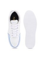 Campus Men White Colourblocked PU Sneakers