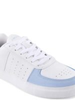 Campus Men White Colourblocked PU Sneakers