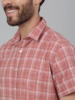 Cantabil Men Comfort Tartan Checks Opaque Checked Casual Shirt