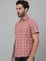 Cantabil Men Comfort Tartan Checks Opaque Checked Casual Shirt