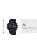 CASIO G-SHOCK Men Black Dial & Black Straps Analogue and Digital Watch G1135 GBA-900-1ADR