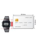 Casio Vintage Unisex Black Digital watch D181 A168WGG-1ADF