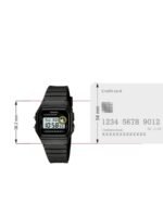 Casio Youth Digital Men Black Digital watch D052 F-94WA-8DG