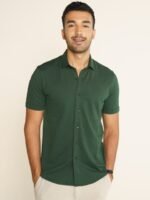 DAMENSCH Men Constant Cotton Thermo-regulating Pique Shirt