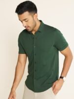 DAMENSCH Men Constant Cotton Thermo-regulating Pique Shirt