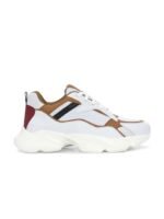 El Paso Men Colourblocked Lightweight Leather Sneakers