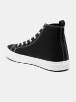 Flying Machine Men Contrast Sole Mid-Top Sneakers