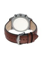 Fossil Men Black Neutra Leather Analogue Watch With Chronograph FS5512IT