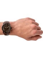 Fossil Men Brown Analogue Leather Watch FS5666