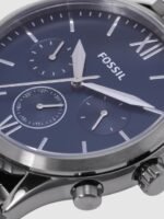 Fossil Men Navy Blue Analogue Watch BQ2401