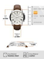 Fossil Men White Analogue Watch