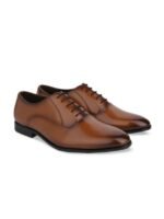 FRANKROMELLO Men Textured Formal Oxfords