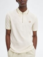 Fred Perry Men Polo Collar Applique T-shirt