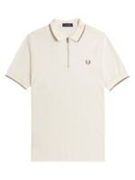 Fred Perry Men Polo Collar Applique T-shirt