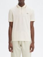 Fred Perry Men Polo Collar Applique T-shirt