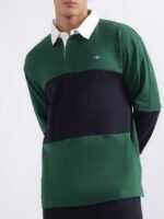 GANT Relaxed Fit Variegated Striped Polo T-shirt