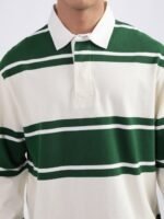 GANT Relaxed Fit Variegated Striped Polo T-Shirt