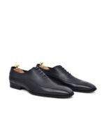 GRIFFIN Men Navy Blue Formal Oxfords