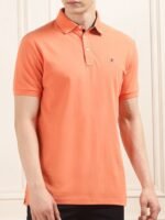 HACKETT LONDON Men Applique Polo Collar T-shirt